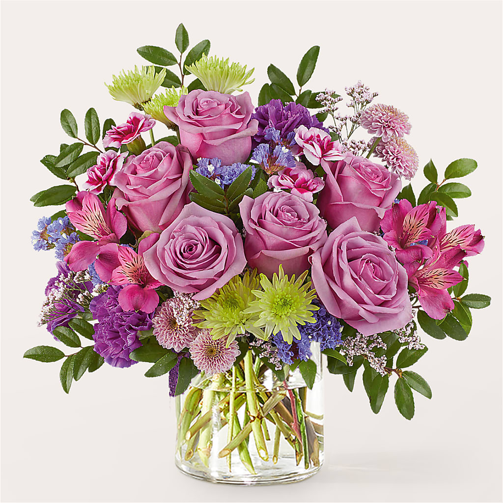 Glass Half Full Bouquet – EMERY'S FLOWERS & CO, Maumee OH