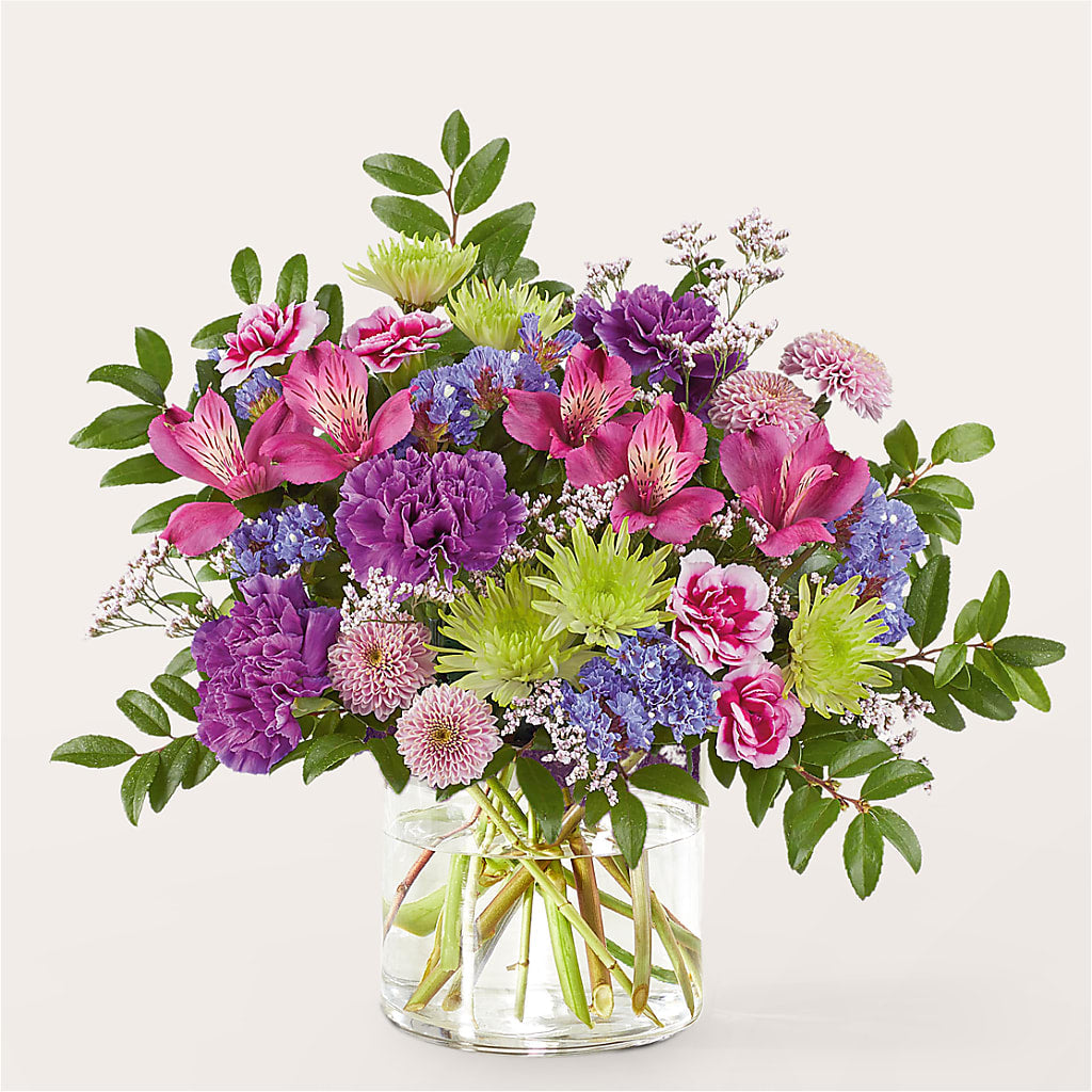 Glass Half Full Bouquet – EMERY'S FLOWERS & CO, Maumee OH