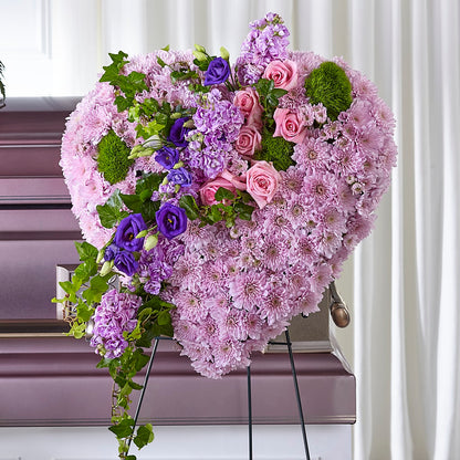 Treasured Love Standing Heart – EMERY'S FLOWERS & CO, Maumee OH