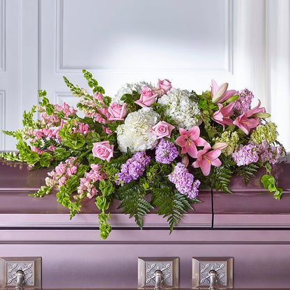 Life's Gratitude Casket Spray – EMERY'S FLOWERS & CO, Maumee OH