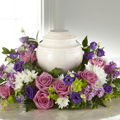 Blooming Sympathy Cremation Adornment – EMERY'S FLOWERS & CO, Maumee OH