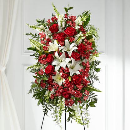 Everlasting Memory Standing Spray – EMERY'S FLOWERS & CO, Maumee OH