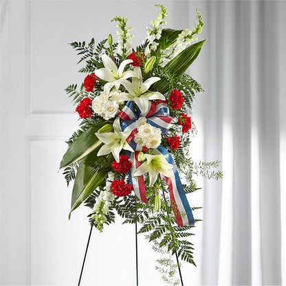 Stars of Life Standing Spray – EMERY'S FLOWERS & CO, Maumee OH
