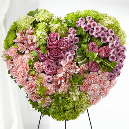 Heartwarming Standing Heart – EMERY'S FLOWERS & CO, Maumee OH