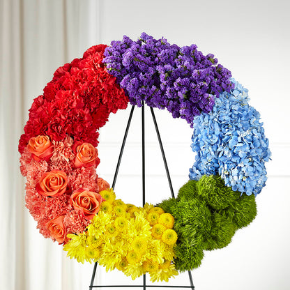 Circle of Love Wreath – EMERY'S FLOWERS & CO, Maumee OH