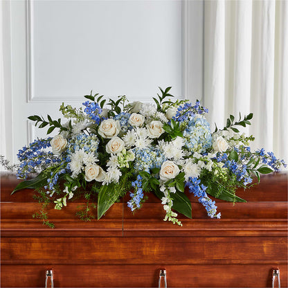 Timeless Essence Casket Spray – EMERY'S FLOWERS & CO, Maumee OH