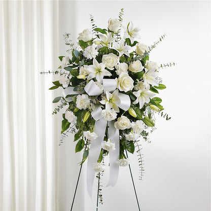 With Care Standing Spray – EMERY'S FLOWERS & CO, Maumee OH