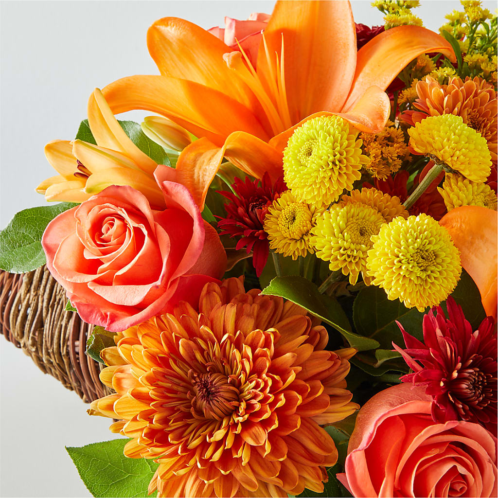 Bouquet of Blessings Cornucopia – EMERY'S FLOWERS & CO, Maumee OH