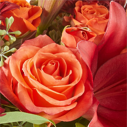 Crimson Leaves Bouquet – EMERY'S FLOWERS & CO, Maumee OH