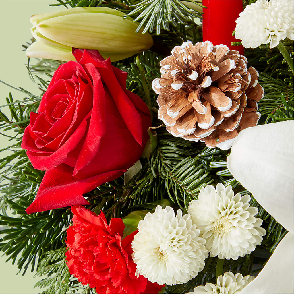Seasonal Festivities Centerpiece – EMERY'S FLOWERS & CO, Maumee OH