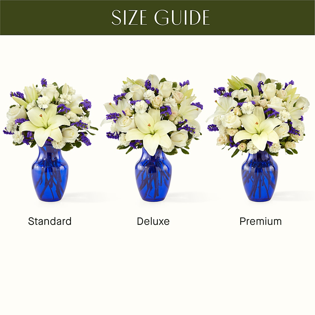 Sapphire Rush Bouquet – EMERY'S FLOWERS & CO, Maumee OH