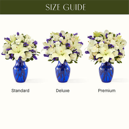 Sapphire Rush Bouquet – EMERY'S FLOWERS & CO, Maumee OH