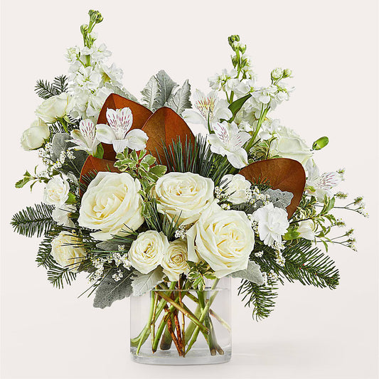 Fresh Snowfall Bouquet – EMERY'S FLOWERS & CO, Maumee OH