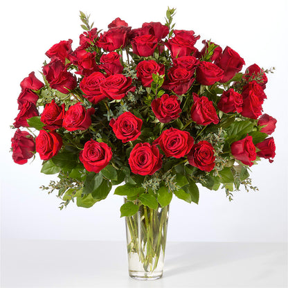 Forever Yours Fifty Stem Red Rose Bouquet – EMERY'S FLOWERS & CO, Maumee OH