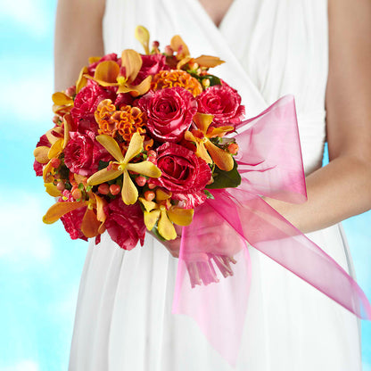 Brilliant Shades of Love Bouquet – EMERY'S FLOWERS & CO, Maumee OH